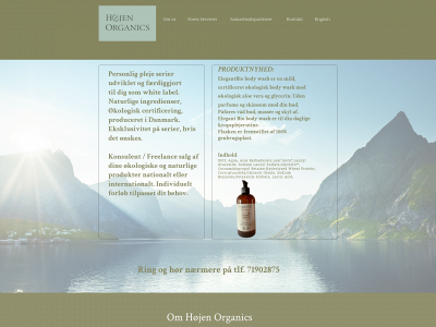hojenorganics.com snapshot