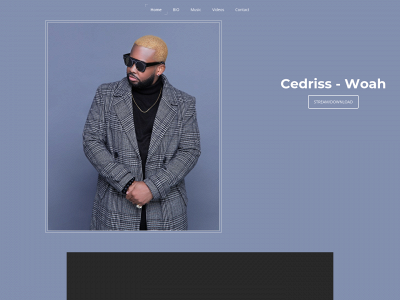 cedrissmusic.info snapshot