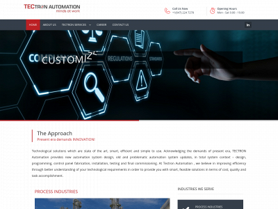 tectronautomation.com snapshot