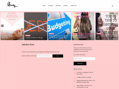 busybeautiesblog.com snapshot