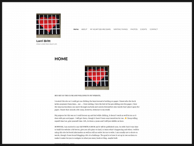 lorribritt.com snapshot