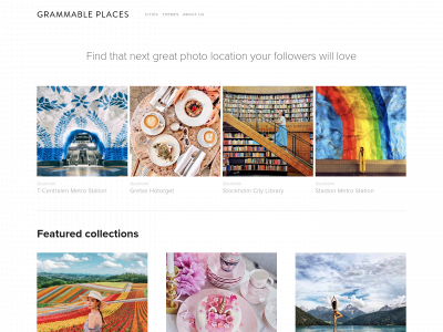 grammableplaces.com snapshot