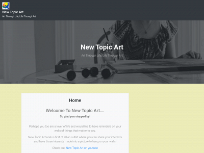 newtopicartwork.com snapshot