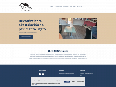 sanevalinstalaciones.com snapshot
