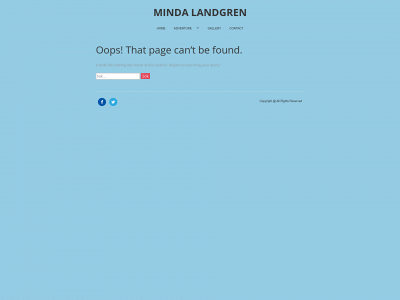 mindalandgren.com snapshot