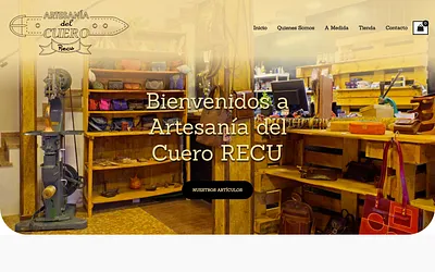 artesaniadelcuerorecu.com snapshot