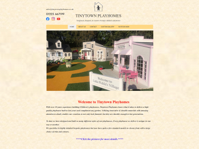 tinytownplayhomes.co.uk snapshot