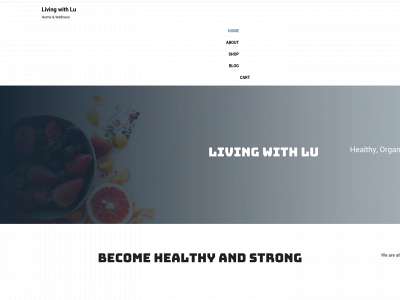 livingwithlu.com snapshot