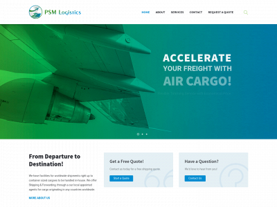 psmlogistics.com snapshot