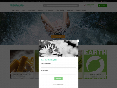 thoughtfullygreen.com snapshot
