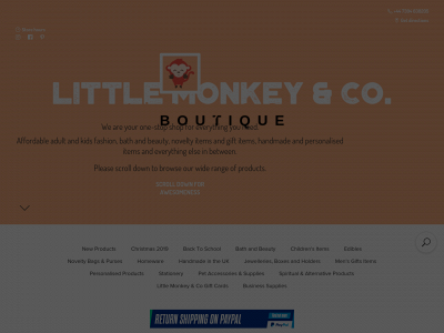 littlemonkeyandco.co.uk snapshot