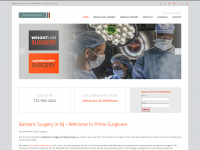 primesurgicare.com snapshot