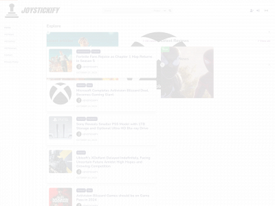 joystickify.com snapshot