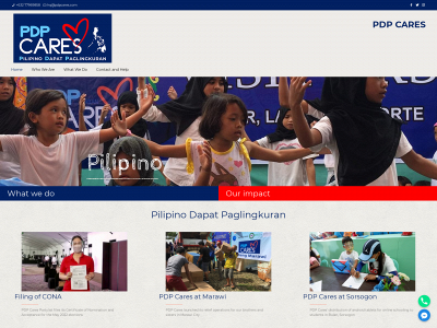 pdpcares.com snapshot