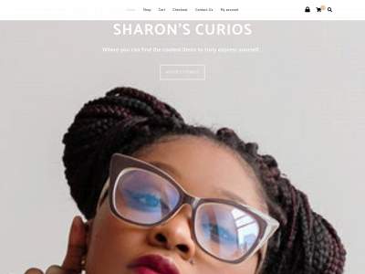 sharonscurios.com snapshot