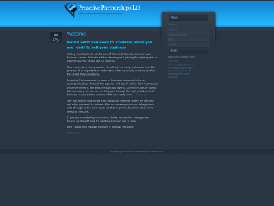 proactivepartnerships.co.uk snapshot