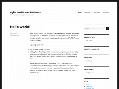 getagilefit.com snapshot
