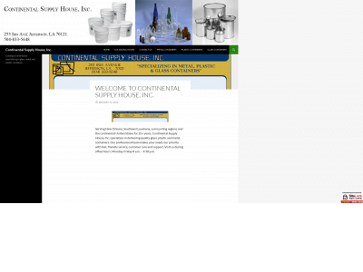 continentalsupplyhouse.com snapshot