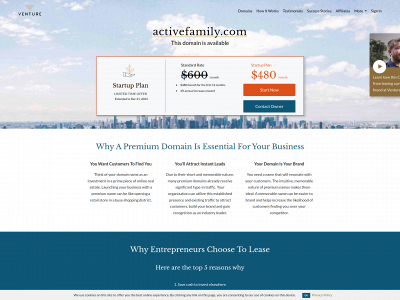 activefamily.com snapshot