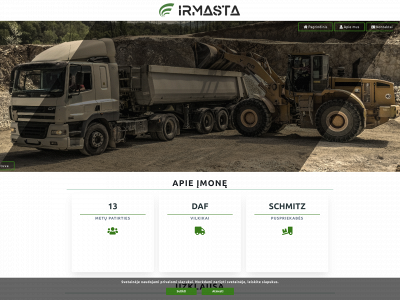 irmasta.lt snapshot