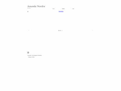 amandanordin.com snapshot