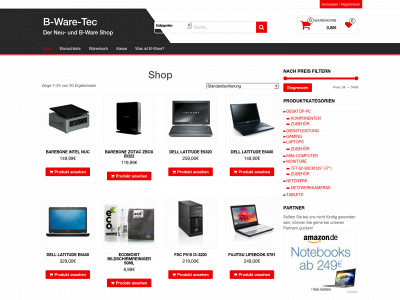 b-ware-tec.de snapshot
