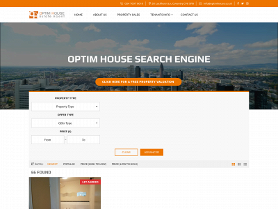 optimhouse.co.uk snapshot