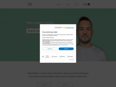 adammorgan.net snapshot