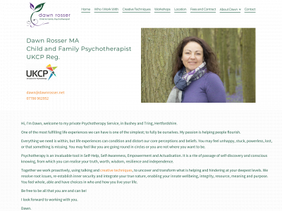 dawnrosser.net snapshot