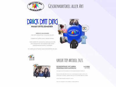 druckdattding.de snapshot