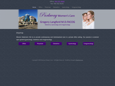 parkwaywomenscare.com snapshot