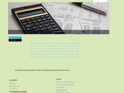 immediateaccounting.co.uk snapshot