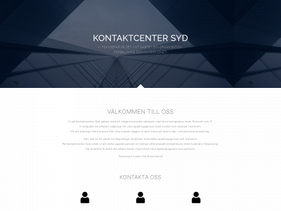 kontaktcentersyd.se snapshot