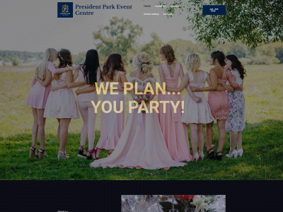presidentparkeventcentre.com snapshot