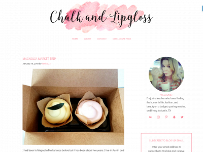 chalkandlipgloss.com snapshot