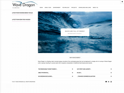 wavedragon.co.uk snapshot