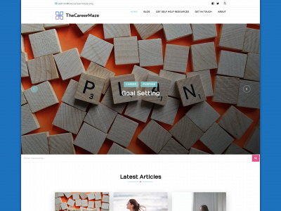 thecareermaze.org snapshot