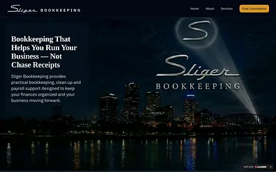 sligerbookkeeping.com snapshot