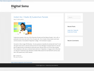 digitalsonu.com snapshot