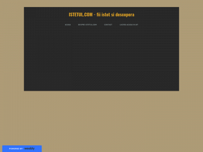 istetul.weebly.com snapshot