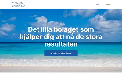 mayerandersson.se snapshot