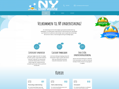 nyundervisning.dk snapshot