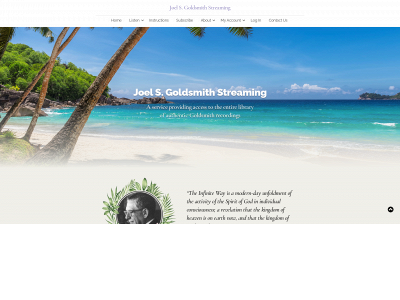 joelgoldsmithstreaming.com snapshot