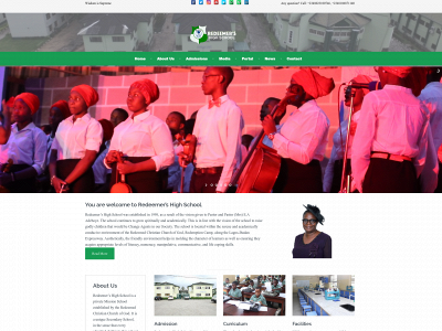 redeemershighschool.com snapshot