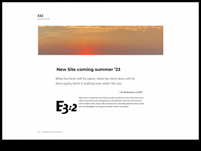 e32creative.com snapshot