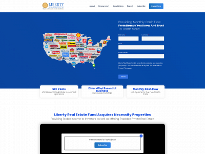 libertyfund.io snapshot