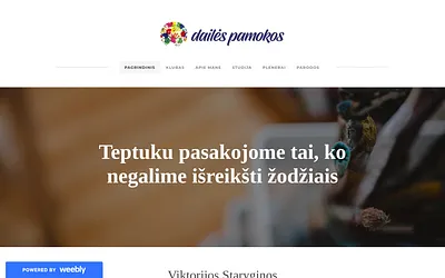 www.dailespamokos.lt snapshot