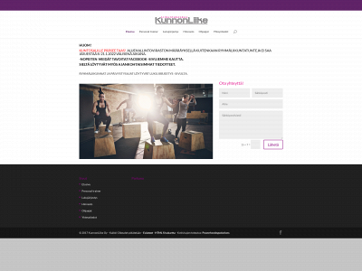 kunnonliike.fi snapshot