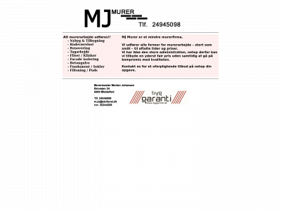mjmurer.dk snapshot