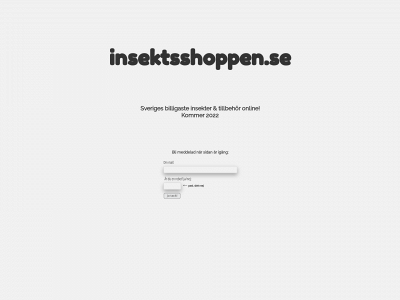 insektsshoppen.se snapshot